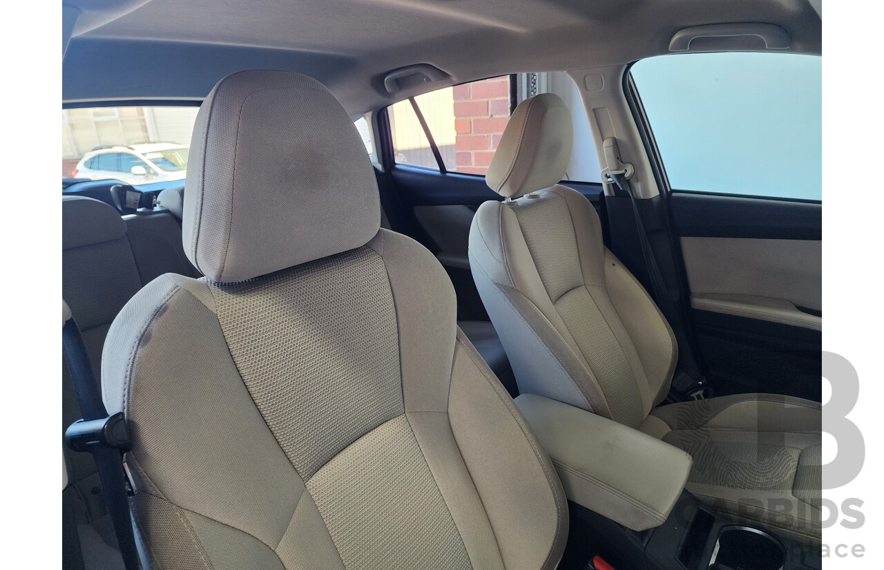 5/2019 Subaru Impreza 2.0i-L (awd) MY19 5d Hatchback Maroon 2.0L