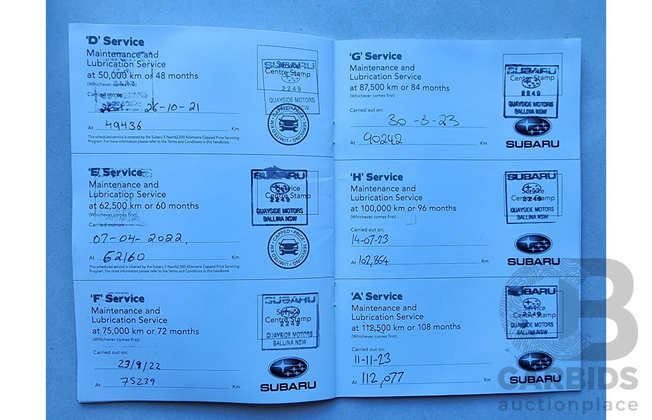 5/2019 Subaru Impreza 2.0i-L (awd) MY19 5d Hatchback Maroon 2.0L