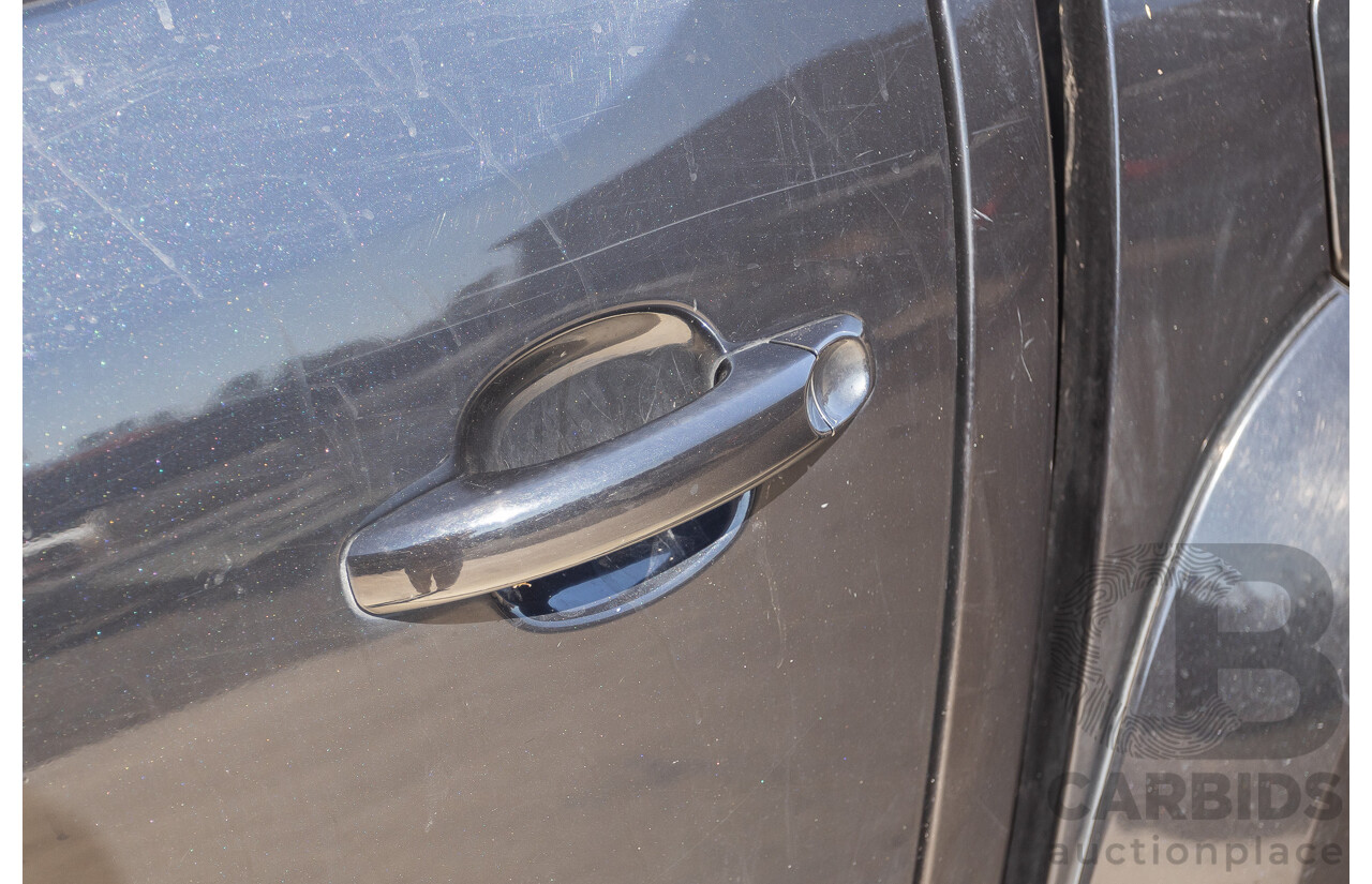 01/2012 Volkswagen Amarok TDI400 Highline (4x4) 2H MY12 Dual Cab Utility Deep Black Twin Turbo Diesel 2.0L