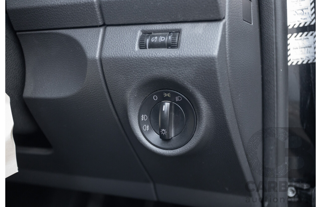 01/2012 Volkswagen Amarok TDI400 Highline (4x4) 2H MY12 Dual Cab Utility Deep Black Twin Turbo Diesel 2.0L