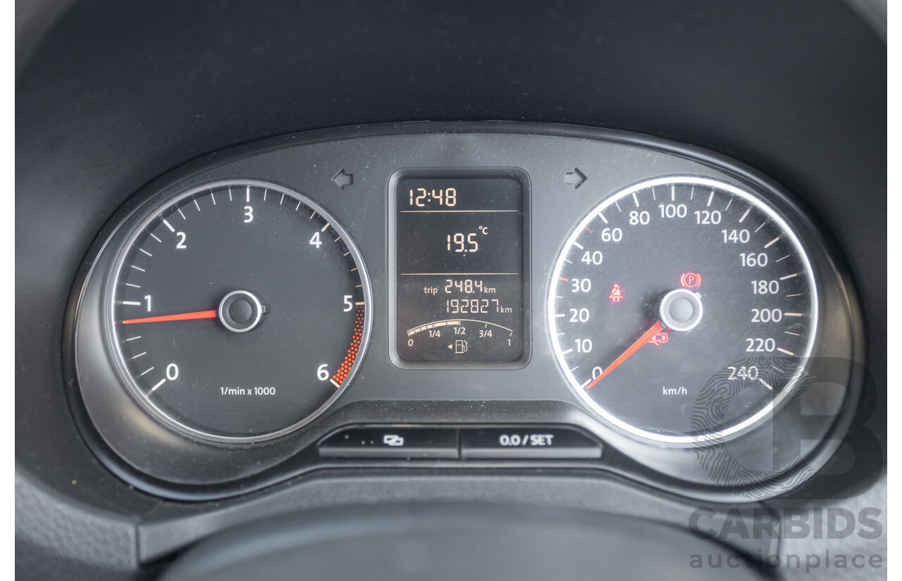 01/2012 Volkswagen Amarok TDI400 Highline (4x4) 2H MY12 Dual Cab Utility Deep Black Twin Turbo Diesel 2.0L