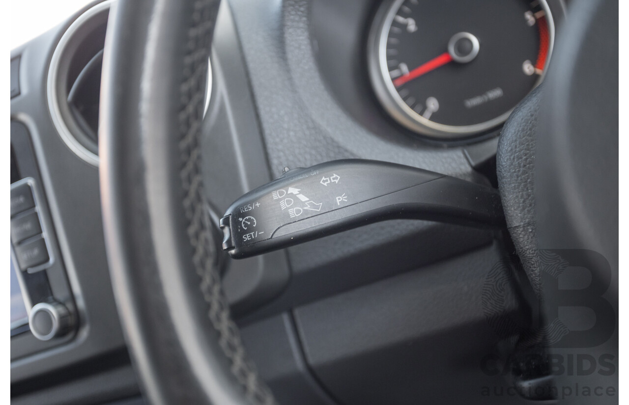 01/2012 Volkswagen Amarok TDI400 Highline (4x4) 2H MY12 Dual Cab Utility Deep Black Twin Turbo Diesel 2.0L