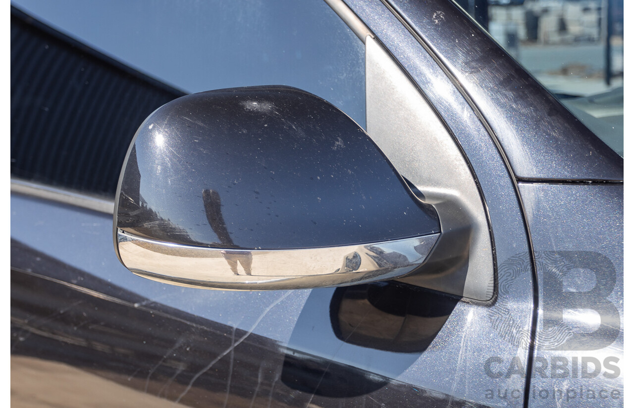 01/2012 Volkswagen Amarok TDI400 Highline (4x4) 2H MY12 Dual Cab Utility Deep Black Twin Turbo Diesel 2.0L