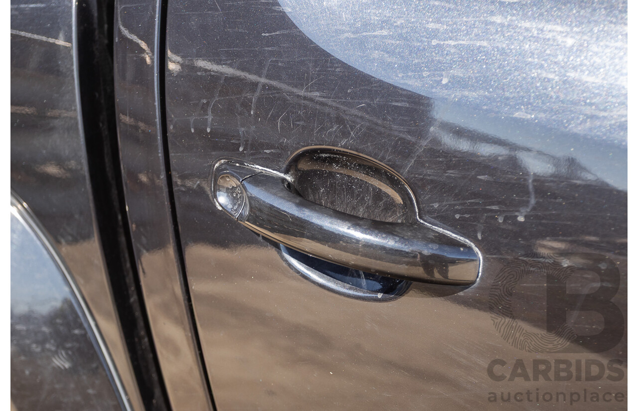 01/2012 Volkswagen Amarok TDI400 Highline (4x4) 2H MY12 Dual Cab Utility Deep Black Twin Turbo Diesel 2.0L