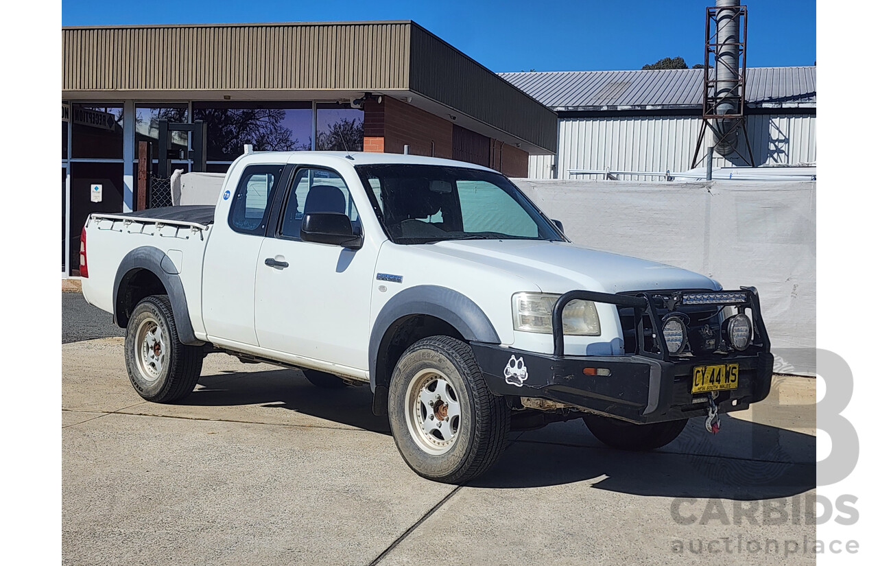 9/2007 Ford Ranger XL (4x2) PJ Super Cab P/Up White 3.0L