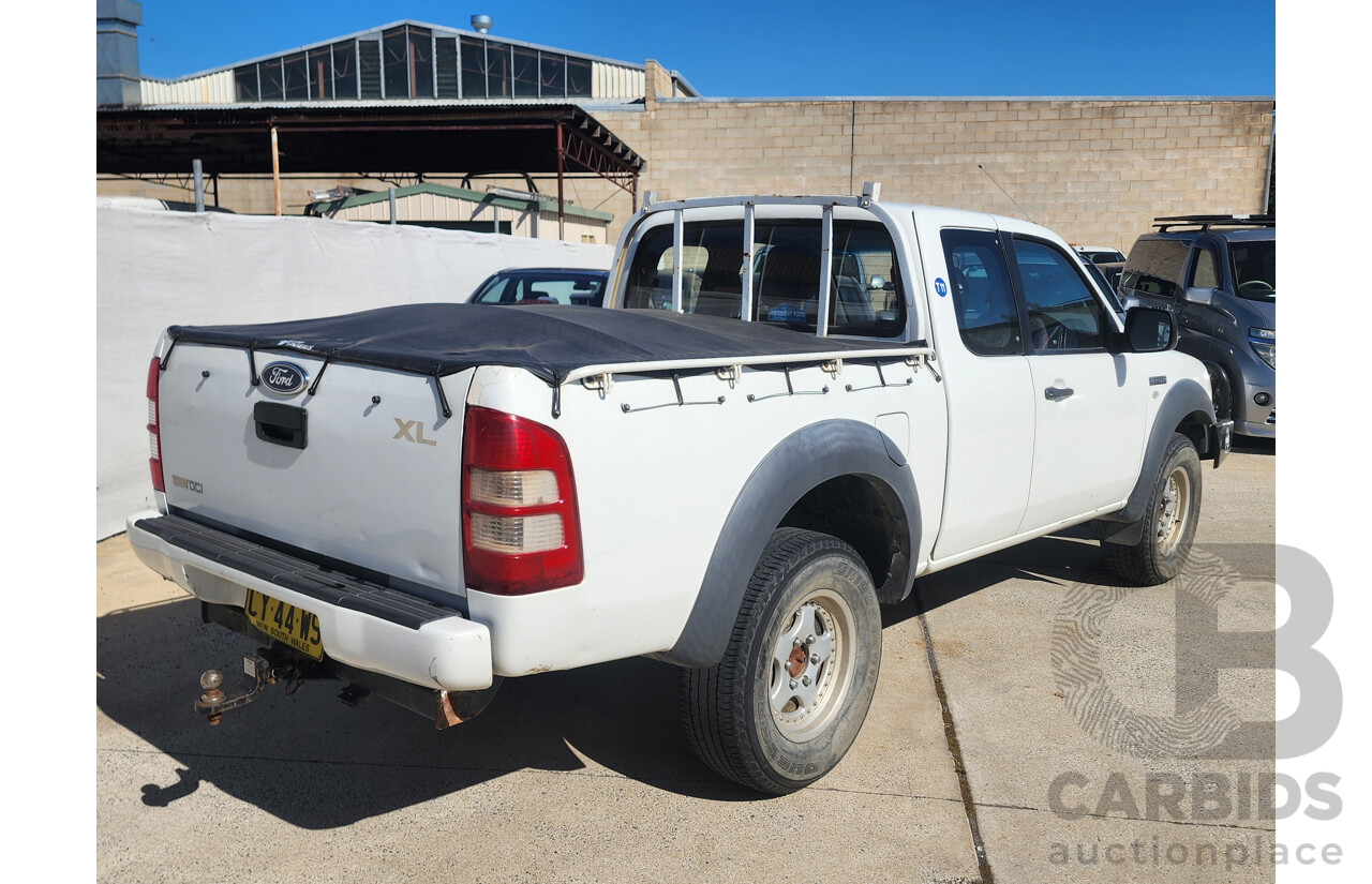 9/2007 Ford Ranger XL (4x2) PJ Super Cab P/Up White 3.0L