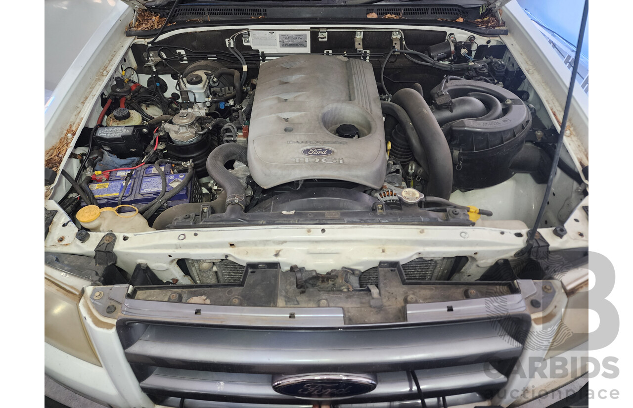 9/2007 Ford Ranger XL (4x2) PJ Super Cab P/Up White 3.0L