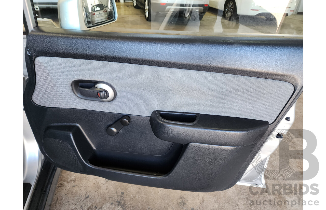 12/2007 Nissan Tiida ST C11 MY07 4d Sedan Silver 1.8L