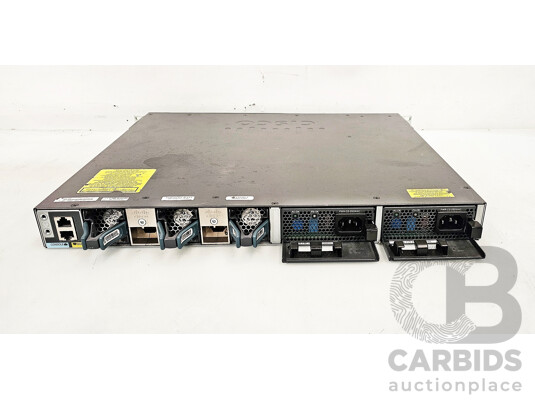 Cisco (WS-C3650-24TS-L) Catalyst 3650 24 4X1G 24-Port Gigabit Ethernet Switch