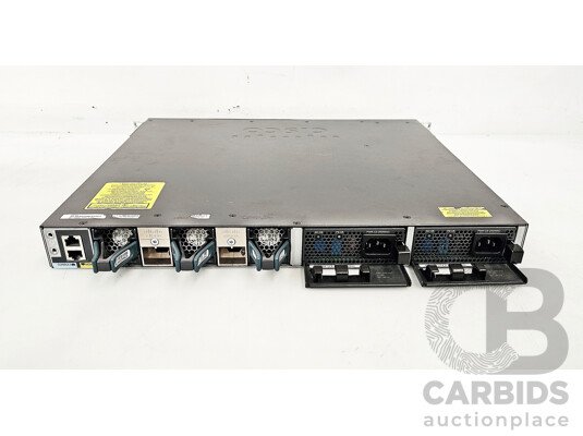 Cisco (WS-C3650-24TS-L) Catalyst 3650 24 4X1G 24-Port Gigabit Ethernet Switch