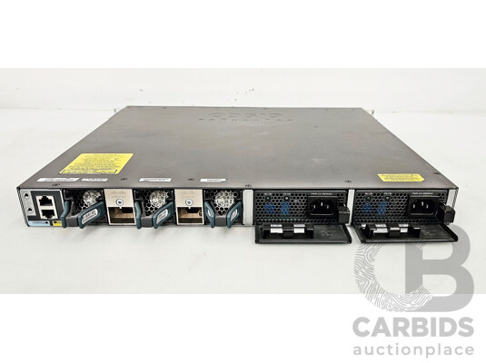 Cisco (WS-C3650-24TS-L) Catalyst 3650 24 4X1G 24-Port Gigabit Ethernet Switch