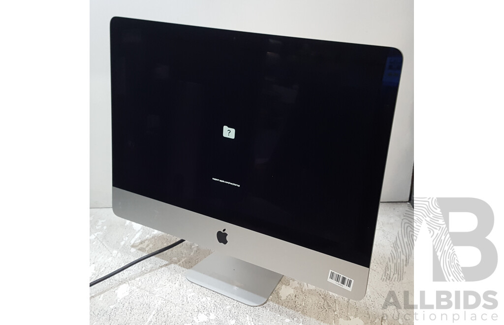 Apple (A1418) Intel Core i5 (7400) 3.00GHz-3.50GHz 4-Core CPU 21.5-Inch "Retina 4K" iMac (Mid-2017)