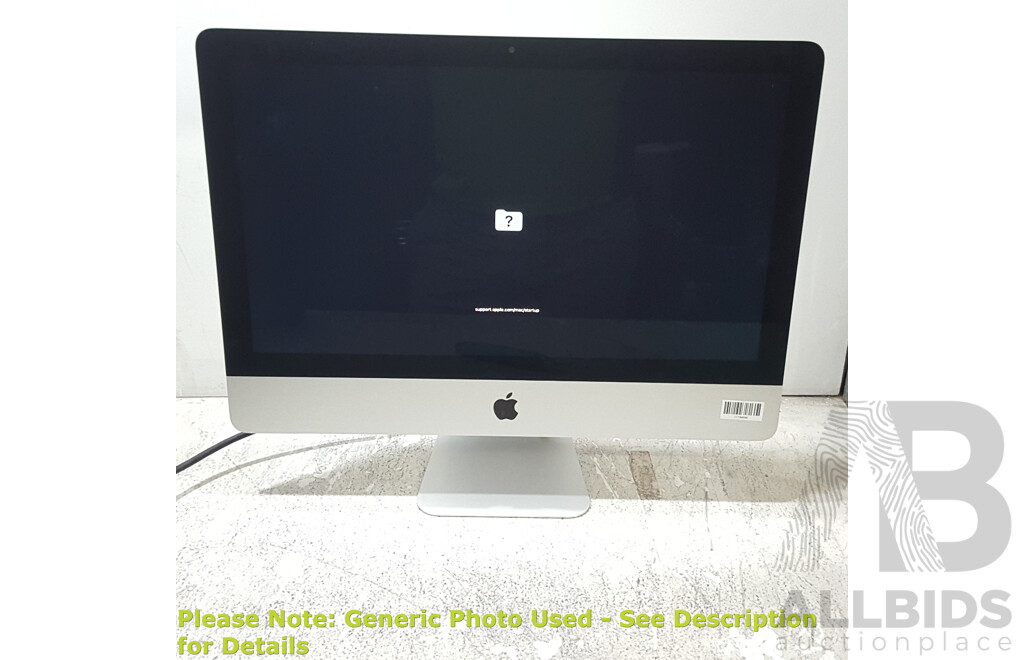 Apple (A1418) Intel Core i5 (7360U) 2.30GHz-3.60GHz 2-Core CPU 21.5-Inch iMac (Mid-2017)