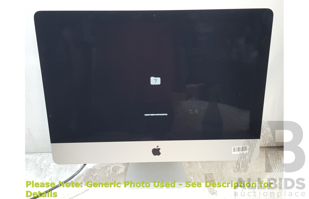Apple (A1418) Intel Core i5 (7400) 3.00GHz-3.50GHz 4-Core CPU 21.5-Inch "Retina 4K" iMac (Mid-2017)