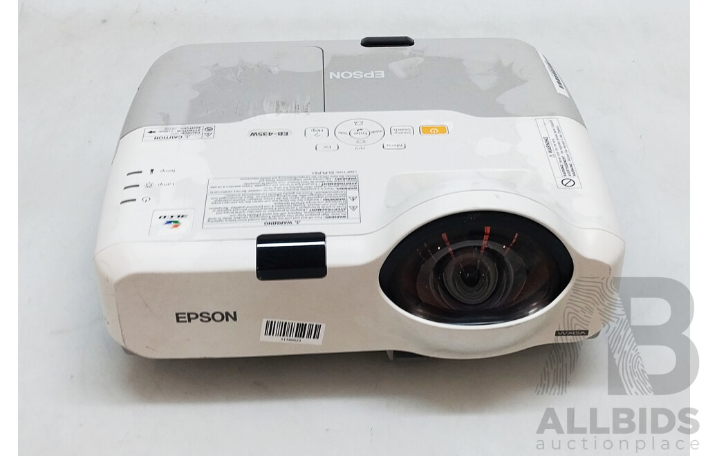 Epson (EB-435W) WXGA 3LCD Projector
