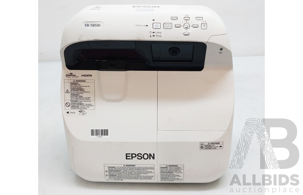 Epson (EB-585Wi) WXGA 3LCD Projector