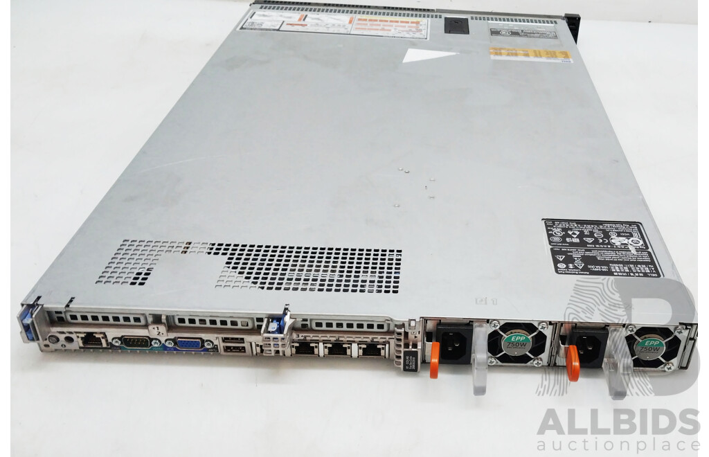 Dell PowerEdge R630 Dual Intel Xeon (E5-2687W V3) 3.1GHz - 3.5GHz 10-Core CPU W/ 32GB DDR4