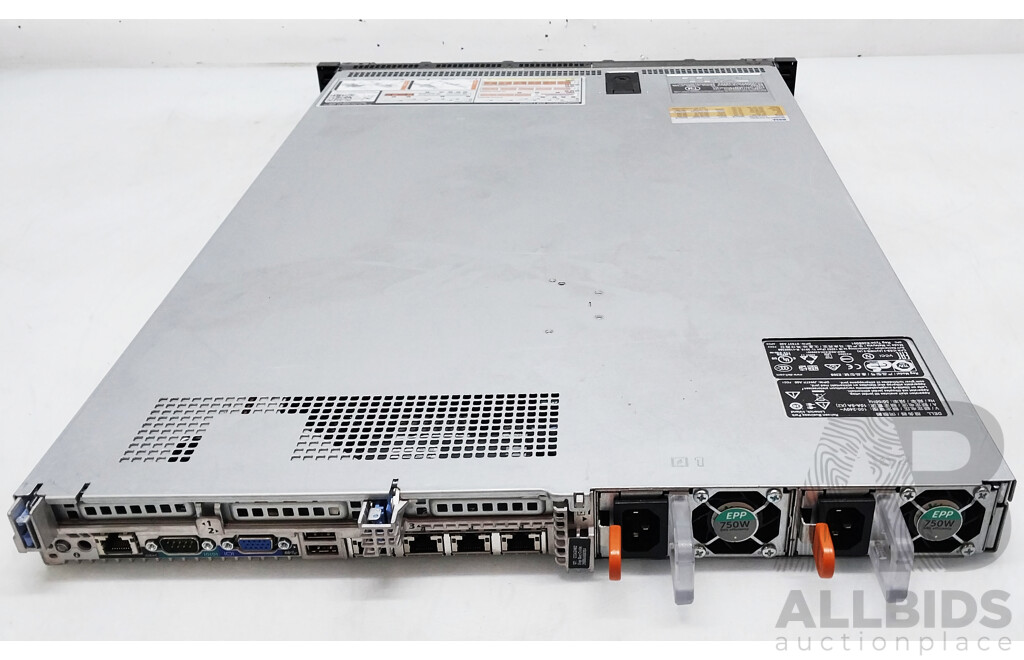 Dell PowerEdge R630 Dual Intel Xeon (E5-2687W V3) 3.1GHz - 3.5GHz 10-Core CPU W/ 32GB DDR4