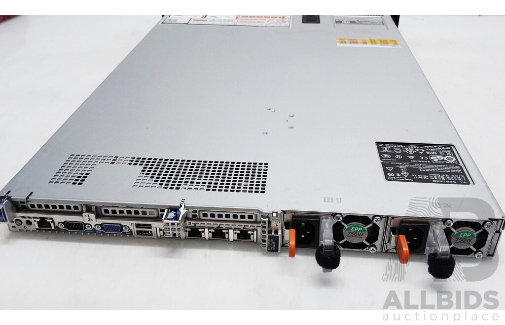 Dell PowerEdge R630 Dual Intel Xeon (E5-2687W V4) 3.0GHz - 3.5GHz 12-Core CPU W/ 32GB DDR4