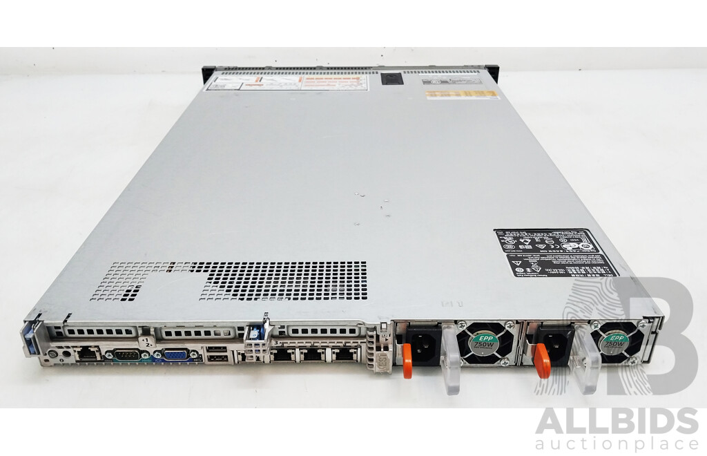 Dell PowerEdge R630 Dual Intel Xeon (E5-2687W V3) 3.1GHz - 3.5GHz 10-Core CPU W/ 32GB DDR4