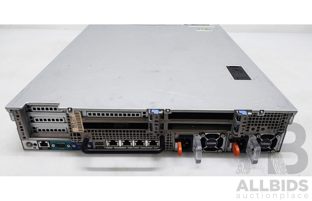 Dell PowerEdge R720xd Dual 8-Core Xeon CPU (E5-2680 0) 2.70GHz 2 RU Server w/ 192GB DDR3