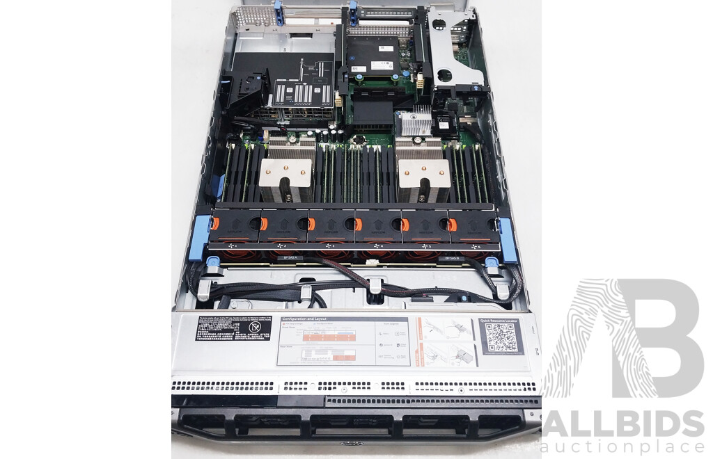 Dell PowerEdge R720xd Dual 8-Core Xeon CPU (E5-2680 0) 2.70GHz 2 RU Server w/ 192GB DDR3