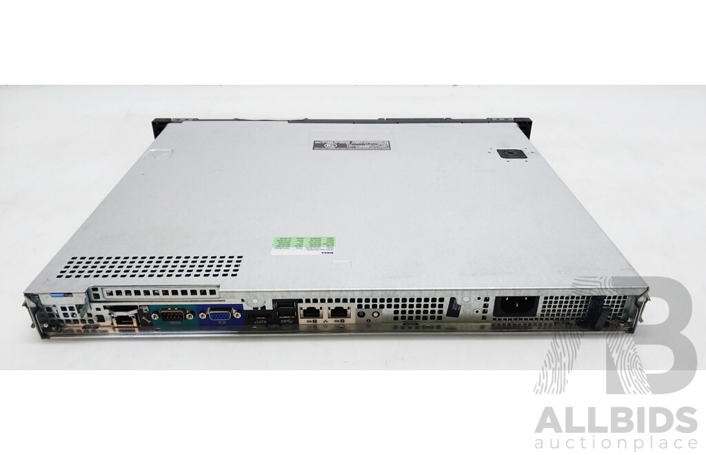Dell PowerEdge R220 Intel Xeon (E3-1220 V3) 3.10GHz-3.50GHz 4-Core CPU W/ 8GB DDR3