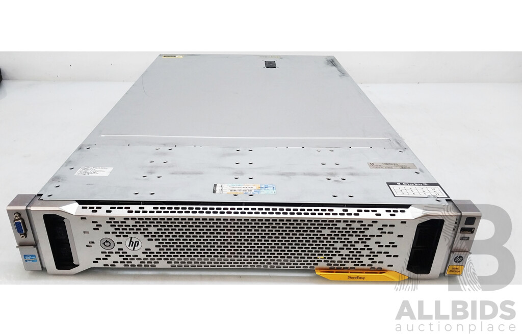 HP StoreEasy StoreEasy 1630 Intel Xeon (E5-2407 V2) 2.20GHz 4-Core CPU Server