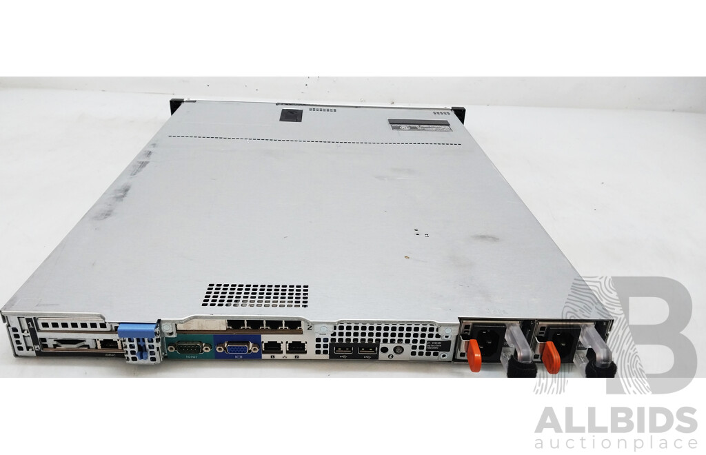 Dell PowerEdge R320 Intel Xeon (E5-1410 V2) 2.80GHz-3.20GHz 4-Core CPU 1RU Server W/ 8GB DDR3