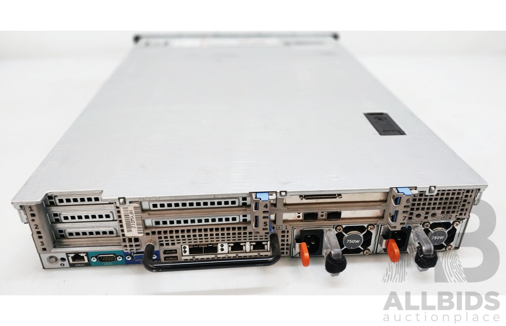 Dell PowerEdge R720 Dual Intel Xeon (E5-2630 V2) 2.60GHz-3.10GHz 6-Core CPU 2RU Server W/ 192GB DDR3