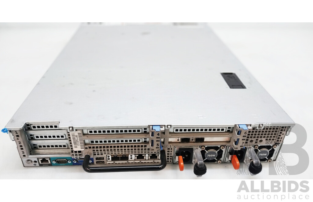 Dell PowerEdge R720 Dual Intel Xeon (E5-2630 V2) 2.60GHz-3.10GHz 6-Core CPU 2RU Server W/ 192GB DDR3