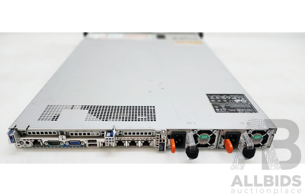 Dell PowerEdge R630 Dual Intel Xeon (E5-2687W V4) 3.0GHz - 3.5GHz 12-Core CPU W/ 32GB DDR4