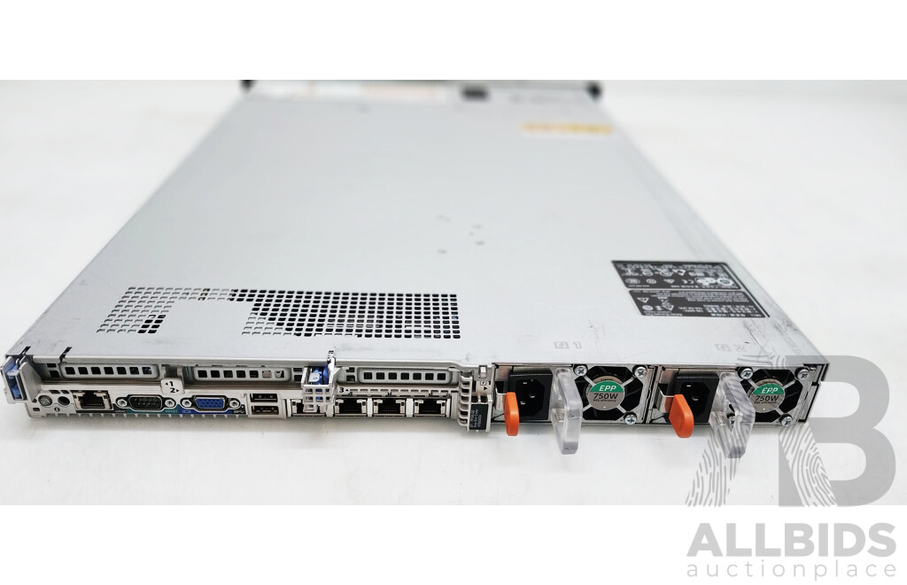 Dell PowerEdge R630 Dual Intel Xeon (E5-2687W V4) 3.0GHz - 3.5GHz 12-Core CPU W/ 32GB DDR4