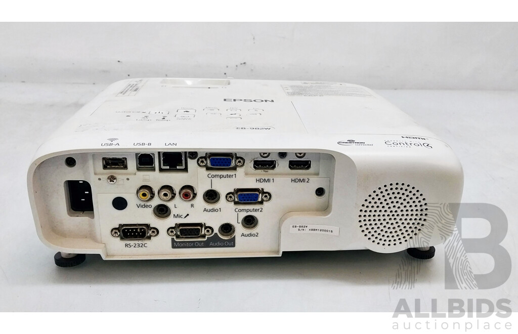 Epson EB-955W WXGA 3LCD Projector