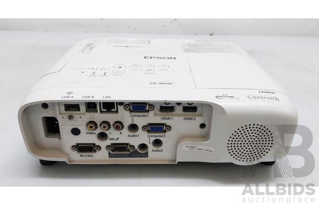 Epson EB-955W WXGA 3LCD Projector