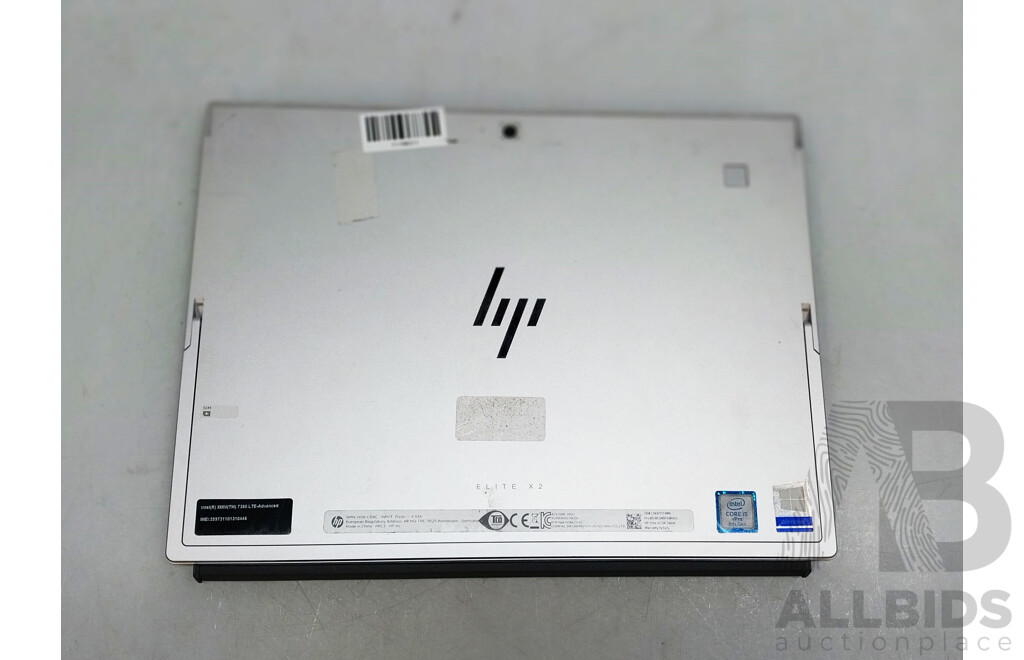 HP Elite X2 1013 G3 Intel Core I5 (8365U) 1.60GHz-4.10GHz 4-Core CPU 12-Inch Touchscreen Detachable Laptop