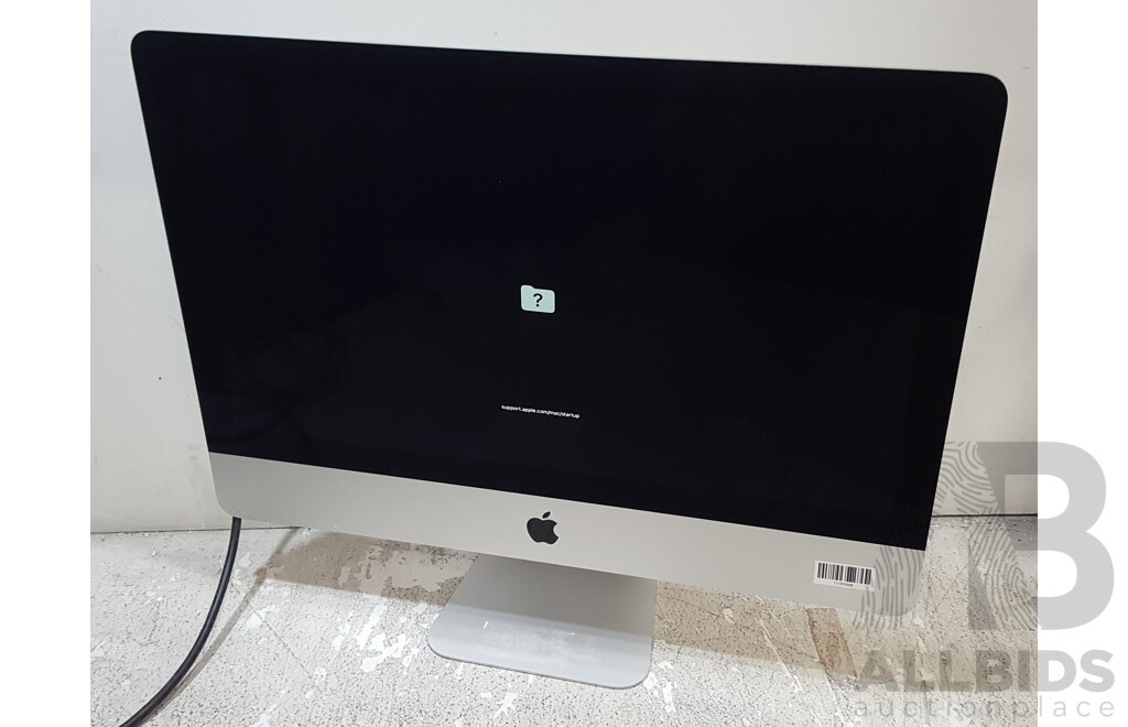 Apple (A1418) Intel Core i5 (7400) 3.00GHz-3.50GHz 4-Core CPU 21.5-Inch Retina 4K iMac (Mid-2017)
