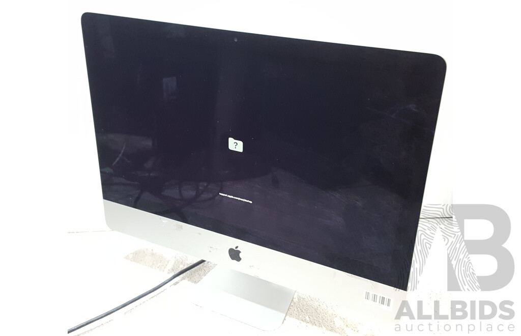 Apple (A1418) Intel Core i5 (7500) 3.40GHz-3.80GHz 4-Core CPU 21.5-Inch Retina 4K iMac (Mid-2017)