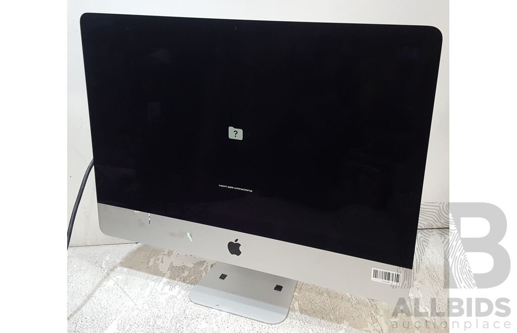 Apple (A1418) Intel Core i5 (7400) 3.00GHz-3.50GHz 4-Core CPU 21.5-Inch Retina 4K iMac (Mid-2017)
