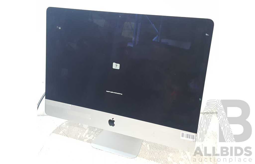 Apple (A1418) Intel Core i5 (7400) 3.00GHz-3.50GHz 4-Core CPU 21.5-Inch Retina 4K iMac (Mid-2017)