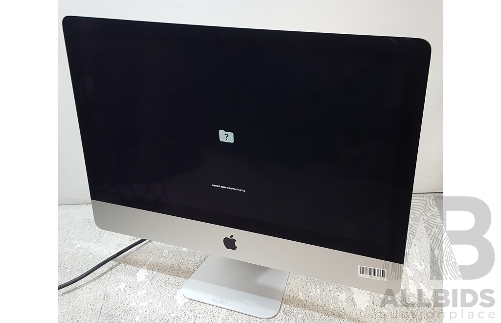 Apple (A1418) Intel Core i5 (7400) 3.00GHz-3.50GHz 4-Core CPU 21.5-Inch Retina 4K iMac (Mid-2017)