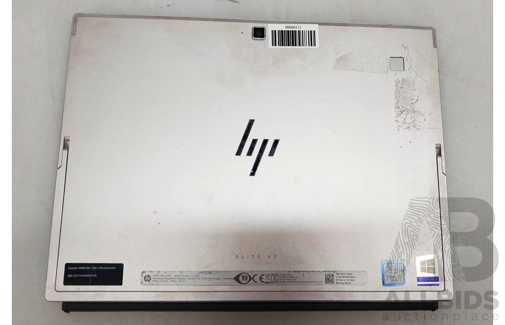 HP Elite X2 1013 G4 Intel Core I5 (8365U) 1.60GHz-4.10GHz 4-Core CPU 12-Inch Touchscreen Detachable Laptop