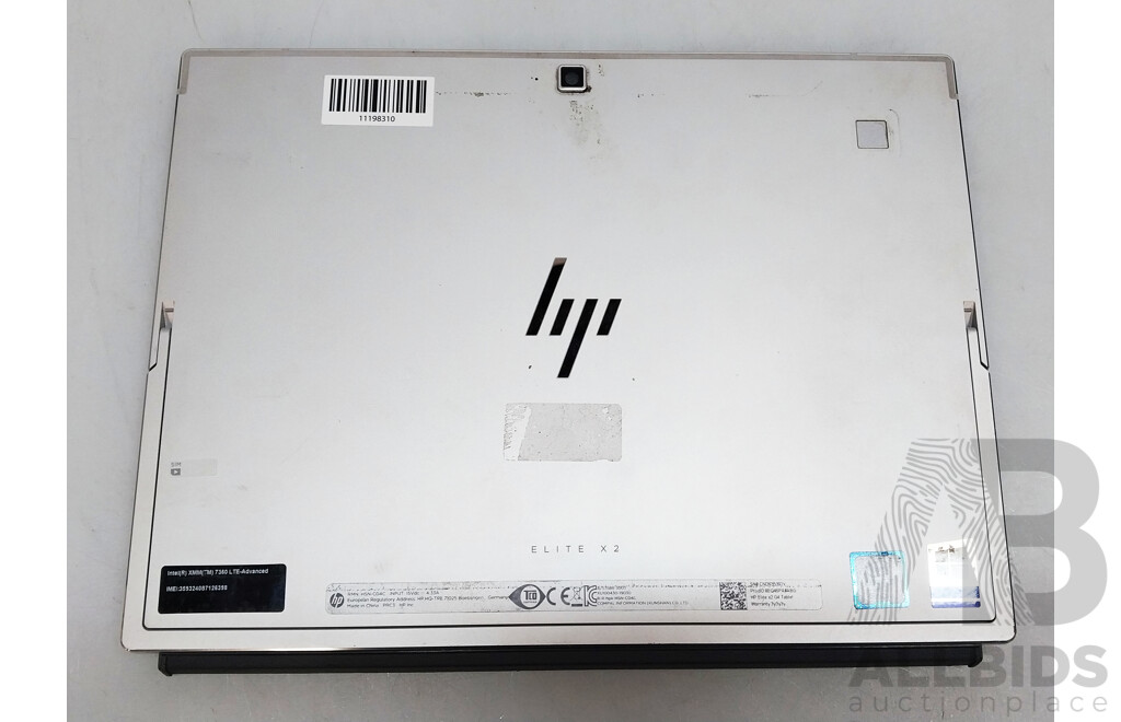 HP Elite X2 1013 G4 Intel Core I5 (8365U) 1.60GHz-4.10GHz 4-Core CPU 12-Inch Touchscreen Detachable Laptop