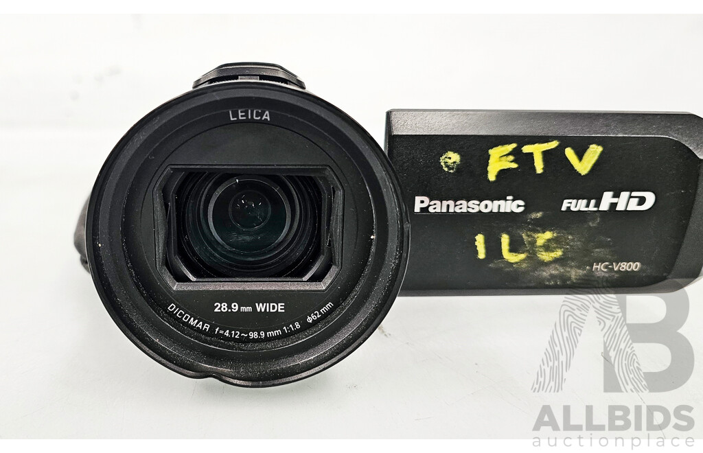Panasonic (HC-V800) Full HD Video Camera