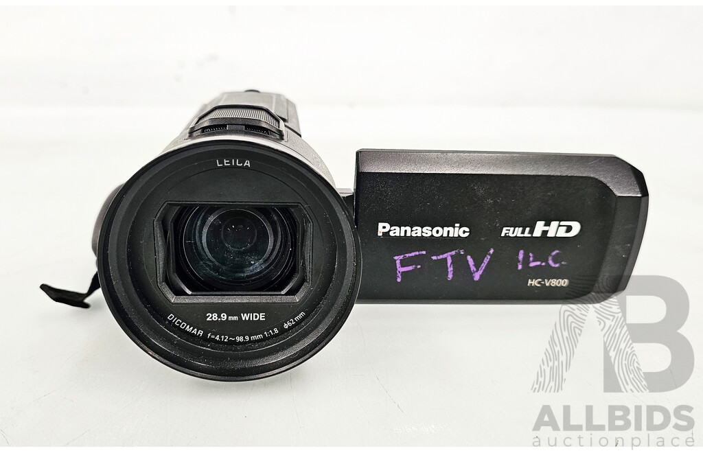 Panasonic (HC-V800) Full HD Video Camera