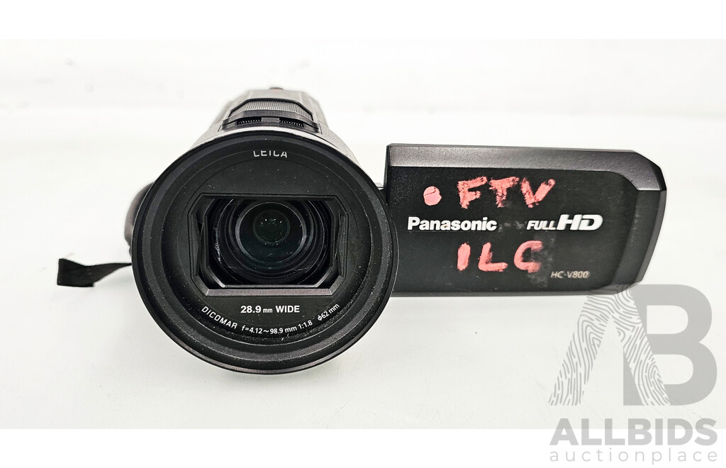 Panasonic (HC-V800) Full HD Video Camera