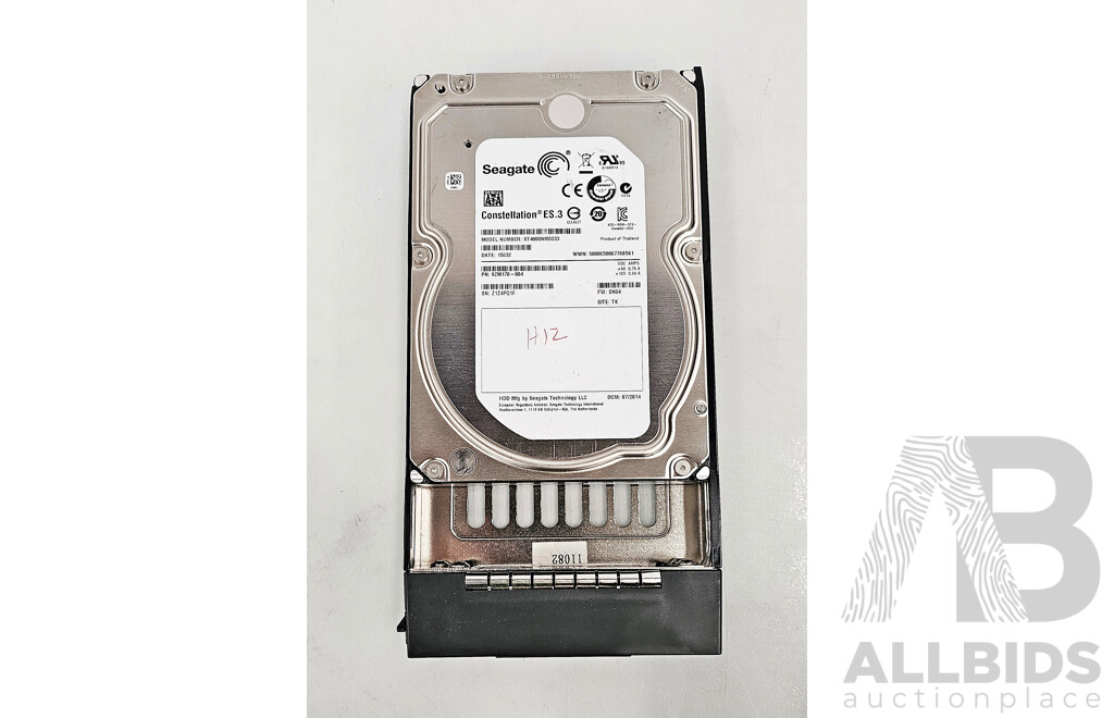Seagate (ST4000NM0033) Enterprise 4TB SAS 6Gbps/12Gbps 7.2K 3.5-Inch Hard Drive