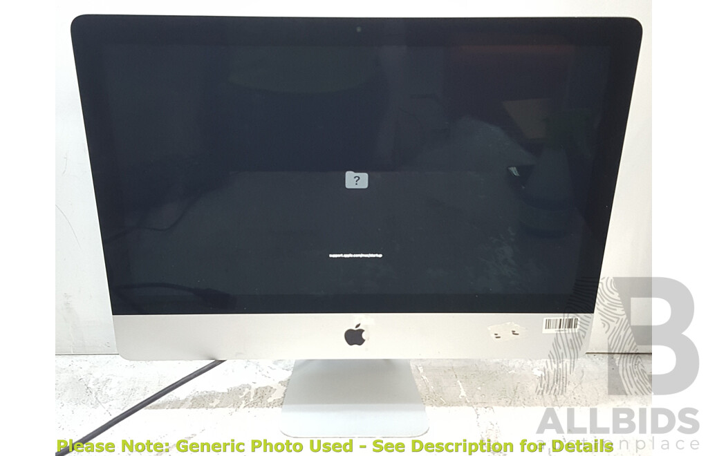 Apple (A1418) Intel Core i5 (7360U) 2.30GHz-3.60GHz 2-Core CPU 21.5-Inch iMac (Mid-2017)