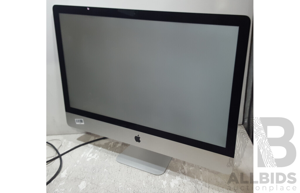 1661842 · Apple (A1419) Intel Core i7 (3770) 3.40GHz-3.90GHz 4-Core CPU 27-Inch iMac (Late-2012)