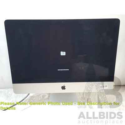 Apple (A1418) Intel Core i5 (7400) 3.00GHz-3.50GHz 4-Core CPU 21.5-Inch "Retina 4K" iMac (Mid-2017)